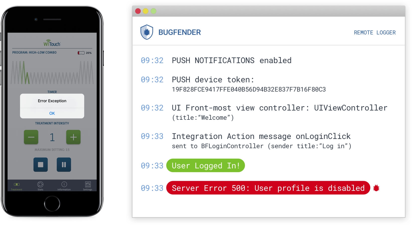 Bugfender For Ios A Remote Xcode Console Logger From Real Users Bugfender
