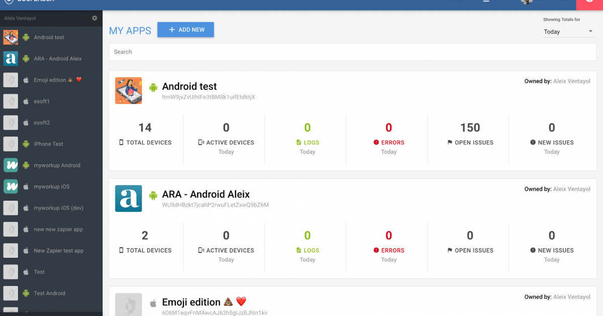 Updates from Bugfender Q1/2018