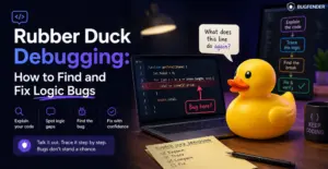 Rubber Duck Debugging: How to Find and Fix Logic Bugs